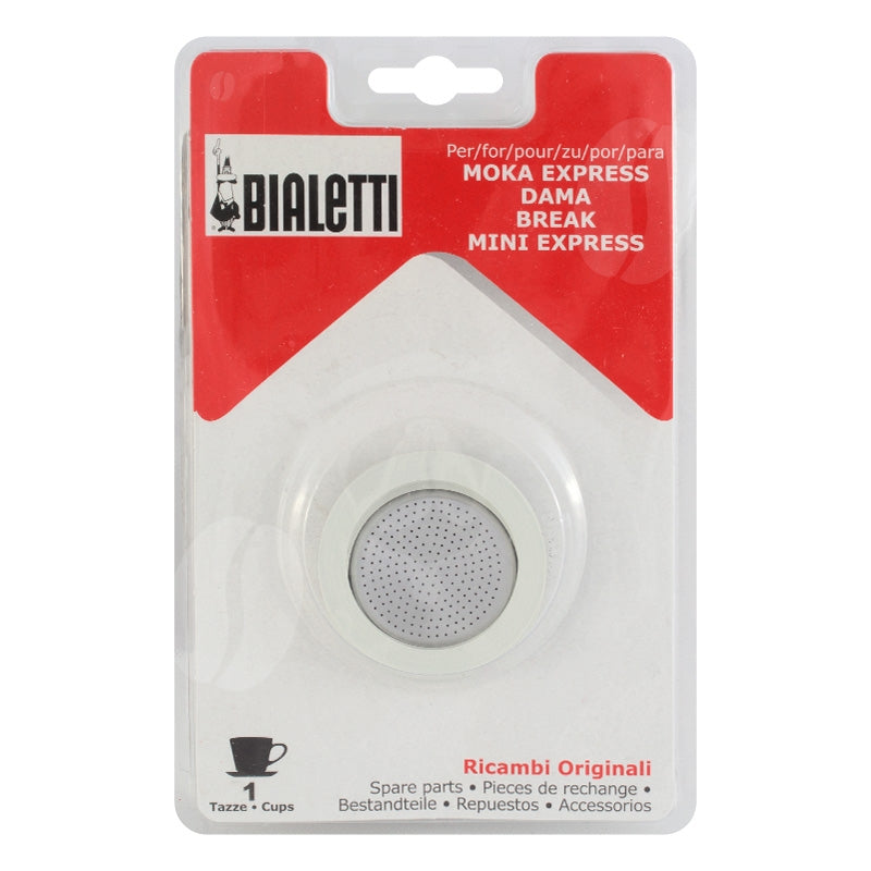 Bialetti 3 Joints & 1 Filtre Modèle Alu 1