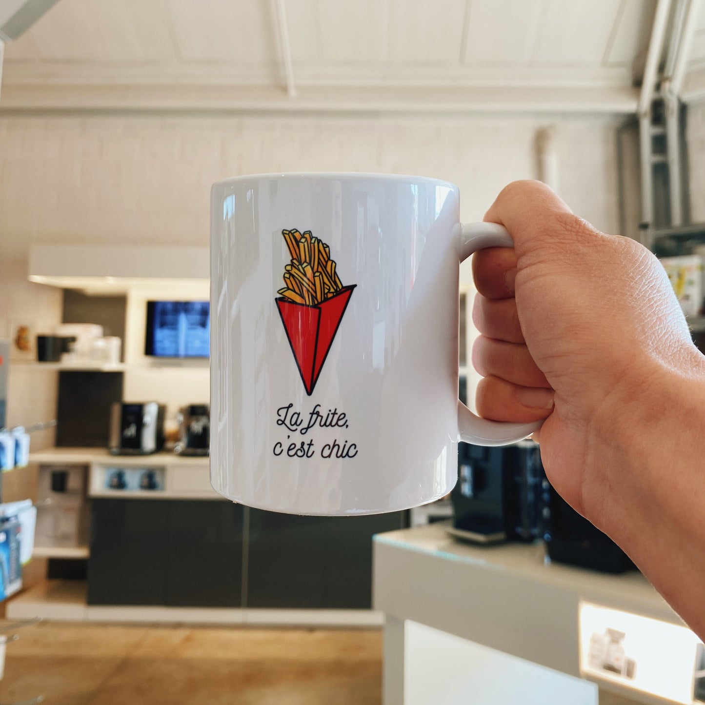 MUG Urban Merch "La frite, c'est chic."