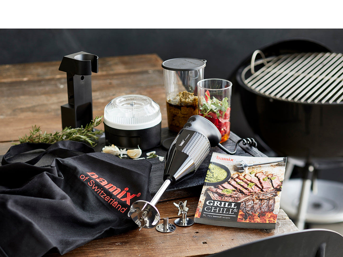 Bamix BBQ GRILL & CHILL Black