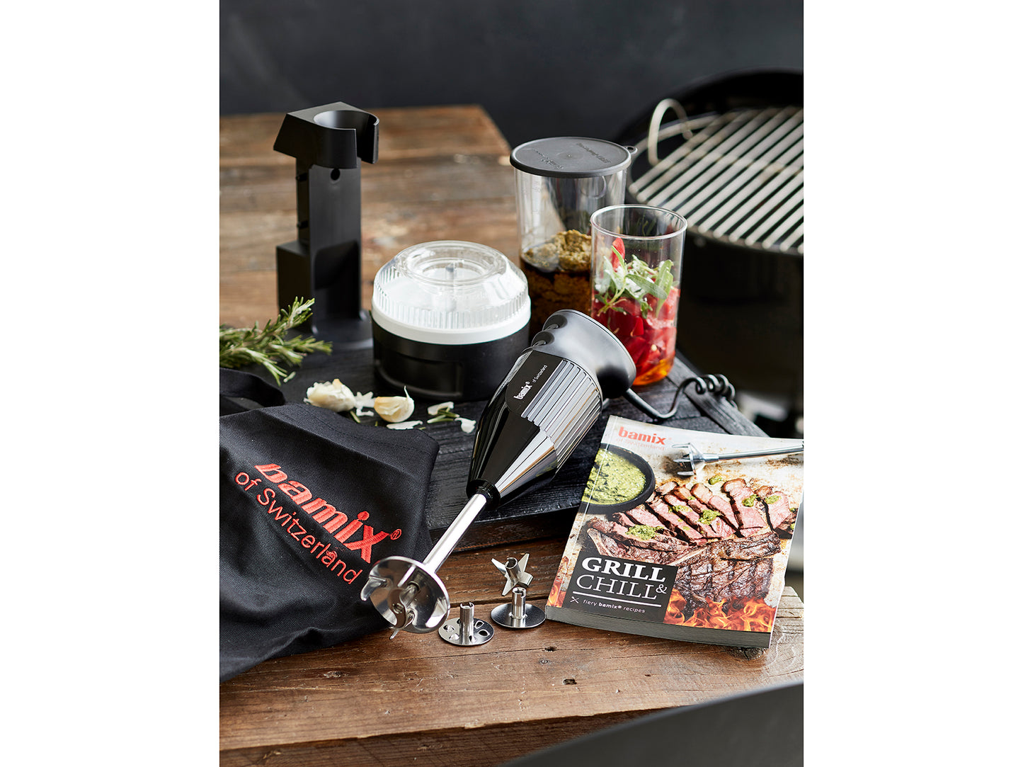 Bamix BBQ GRILL & CHILL Black