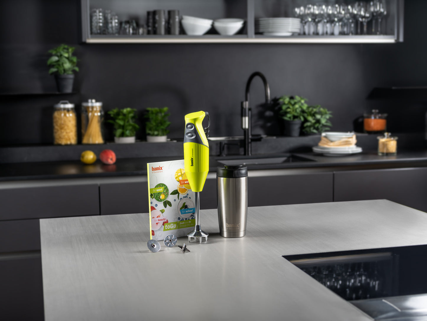 Bamix To Go Lime 200 Watt