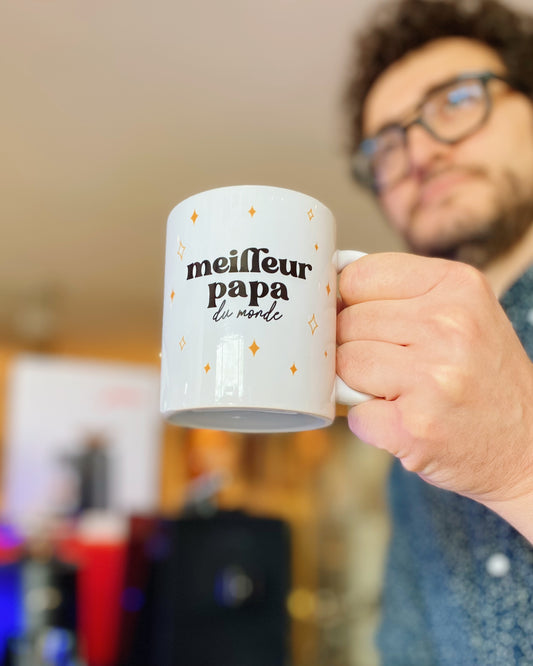 MUG Urban Merch "Meilleure papa du monde"