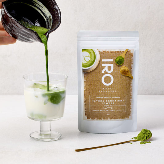 IRO Matcha Genmaicha en poudre bio Premium 100gr