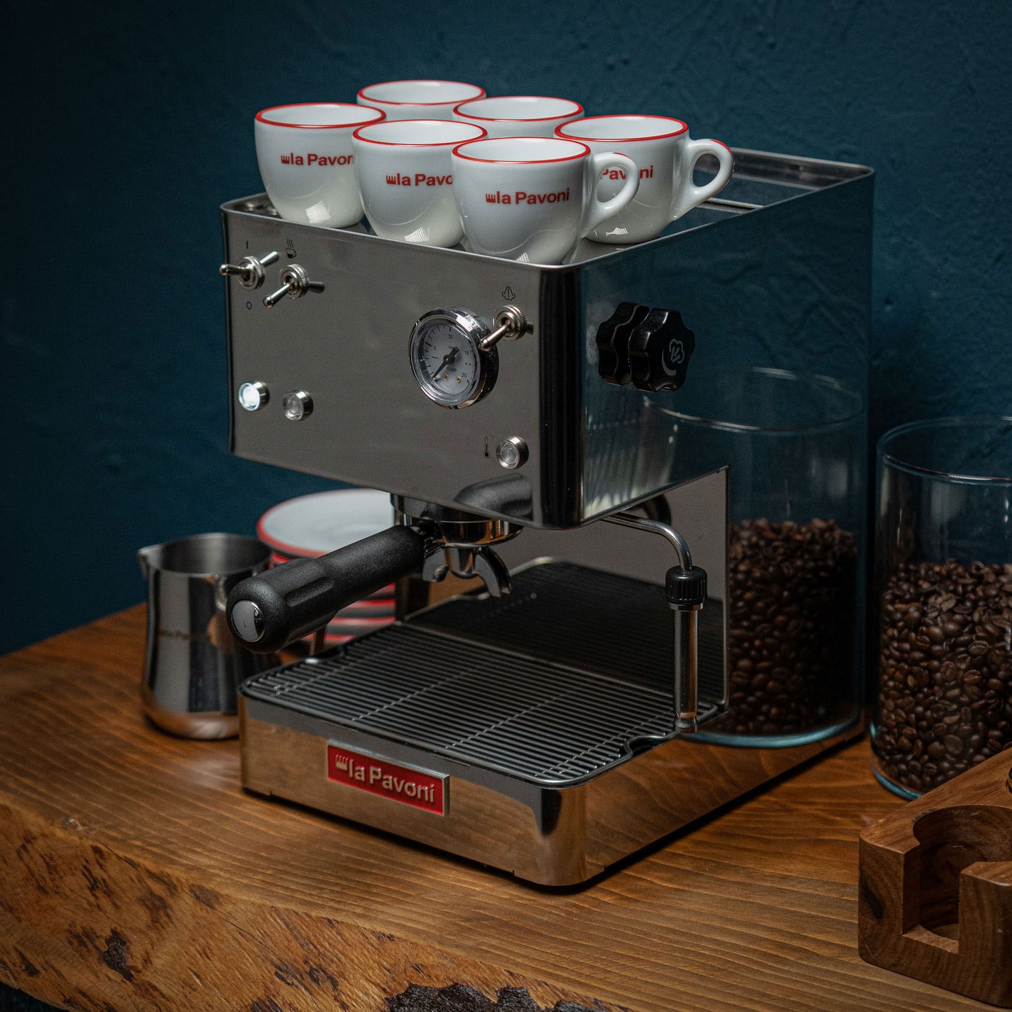 La Pavoni Casa Bar Steel