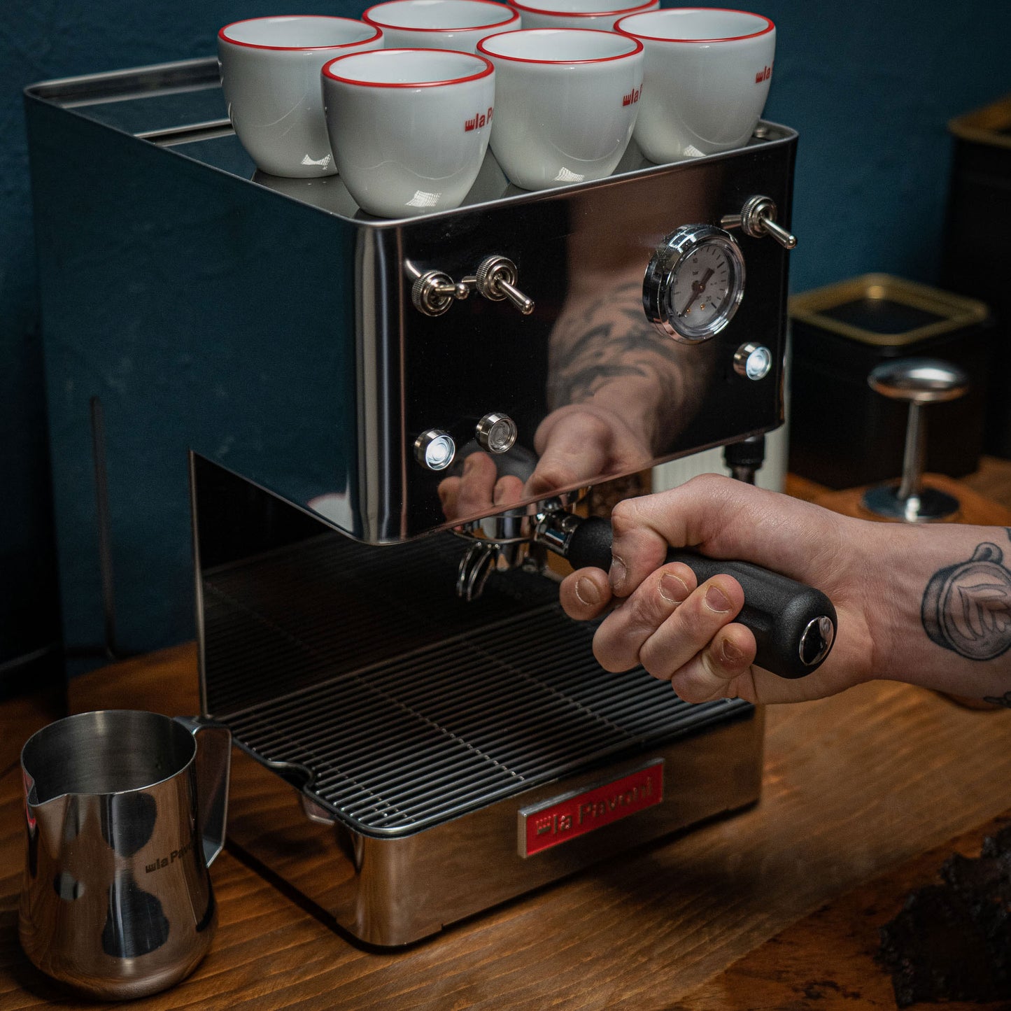 La Pavoni Casa Bar Steel
