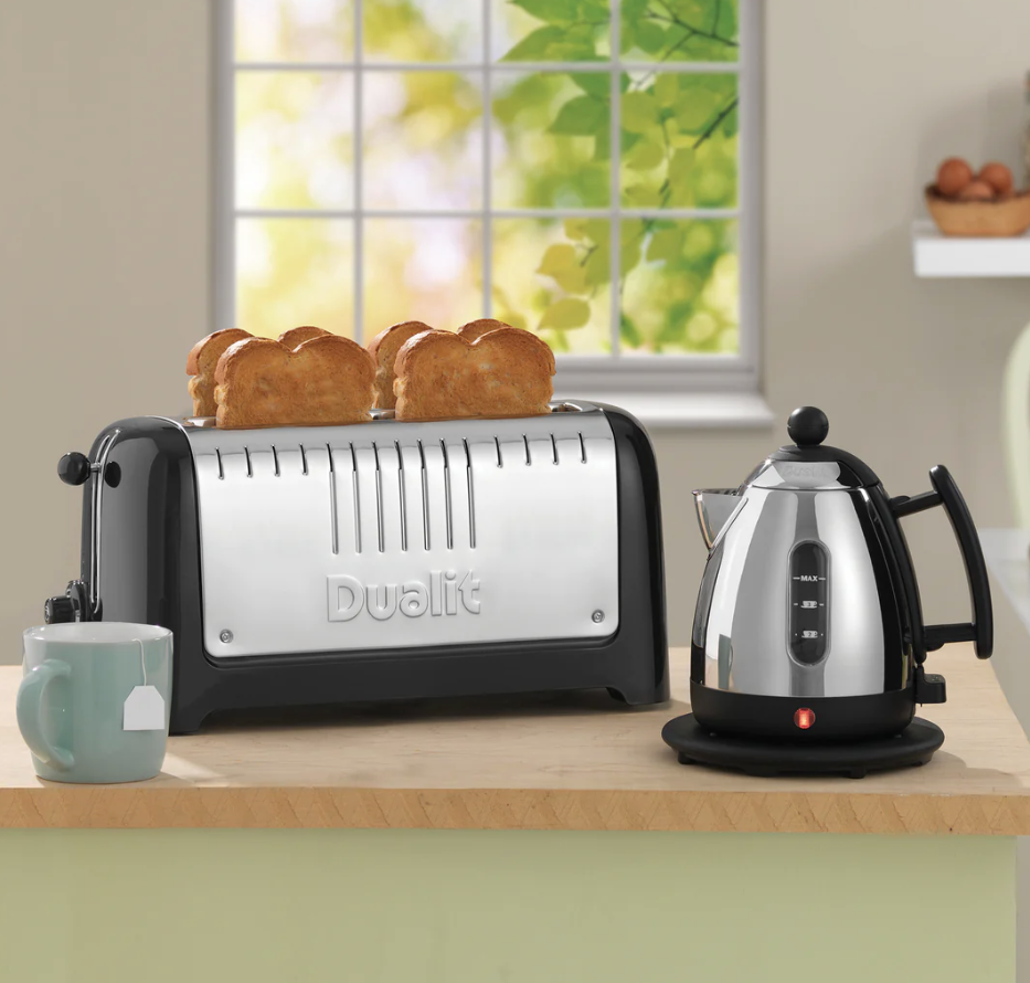 Dualit Toaster Lite Long Gloss Black