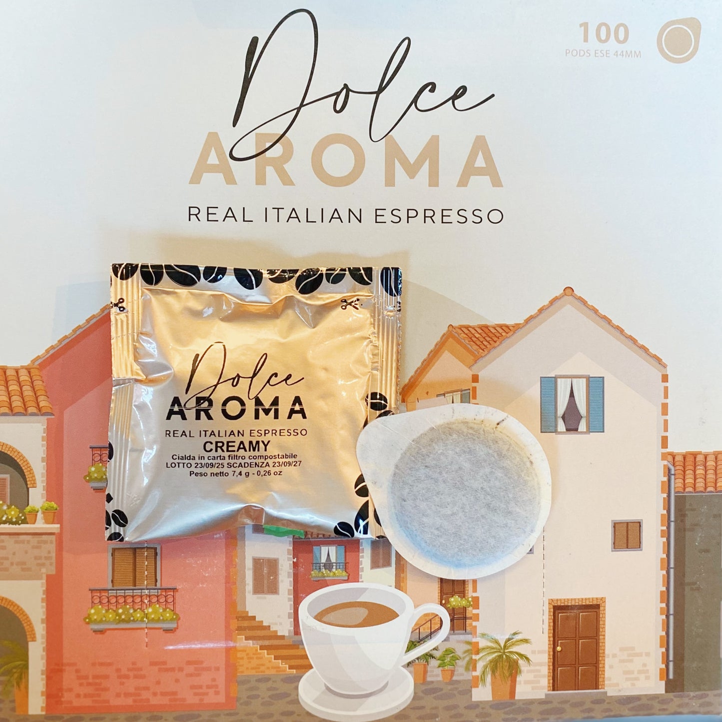 AROMA Creamy Dosettes E.S.E. 100pces