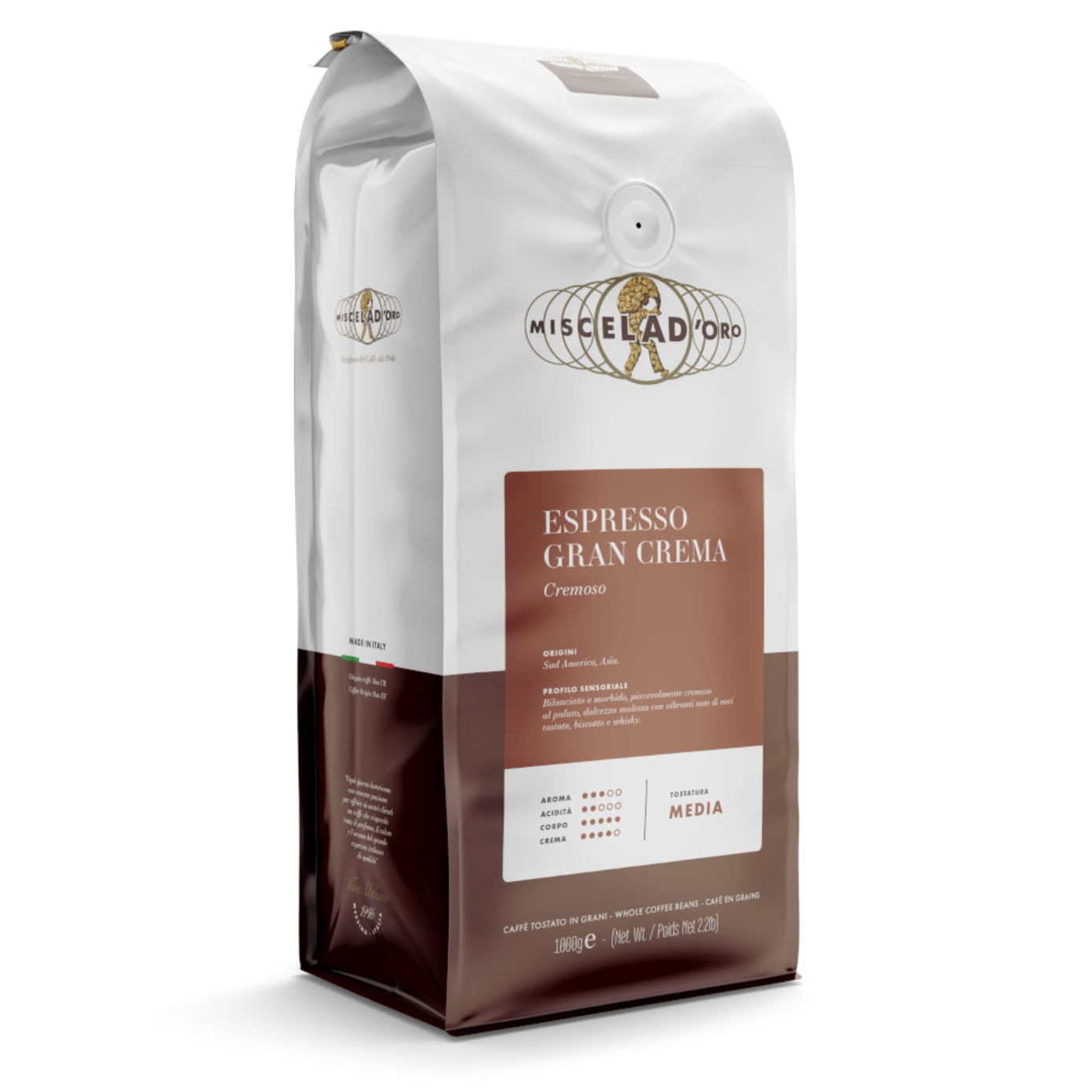 Miscela d'Oro Gran Crema Grains 1kg