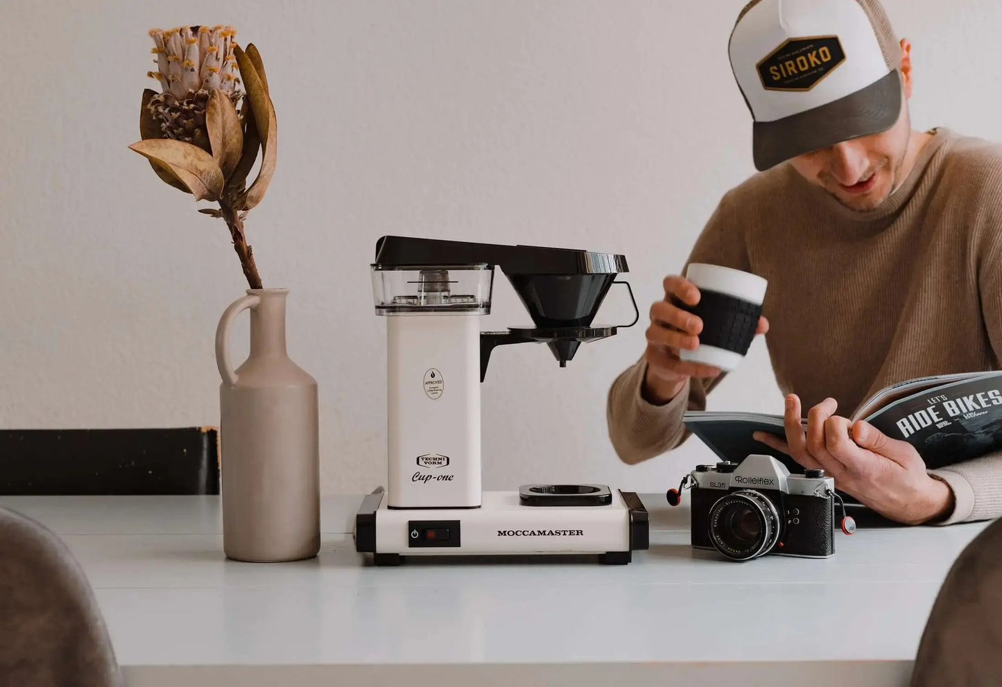 MOCCAMASTER Cup-One Off White