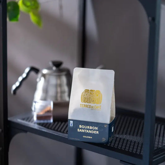 TERRES DE CAFÉ Bourbon Santander en grain 250gr