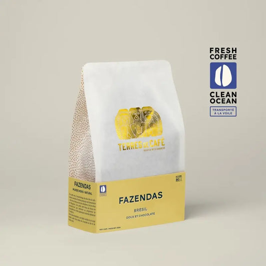 TERRES DE CAFÉ Fazendas en grain 250gr
