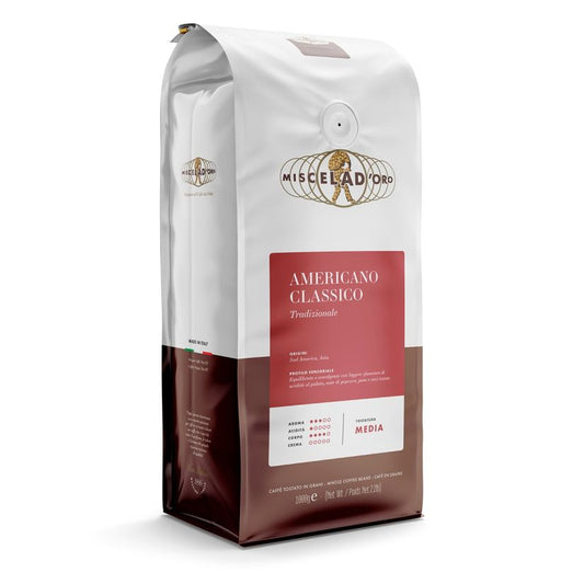 Miscela d'Oro Americano Classico Grains 1kg (2x500gr)