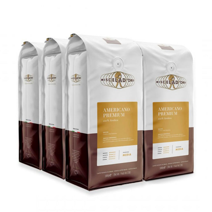 Miscela d'Oro Americano Premium Grains 6x1kg