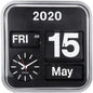 Karlsson Big Flip Horloge murale (Inox)