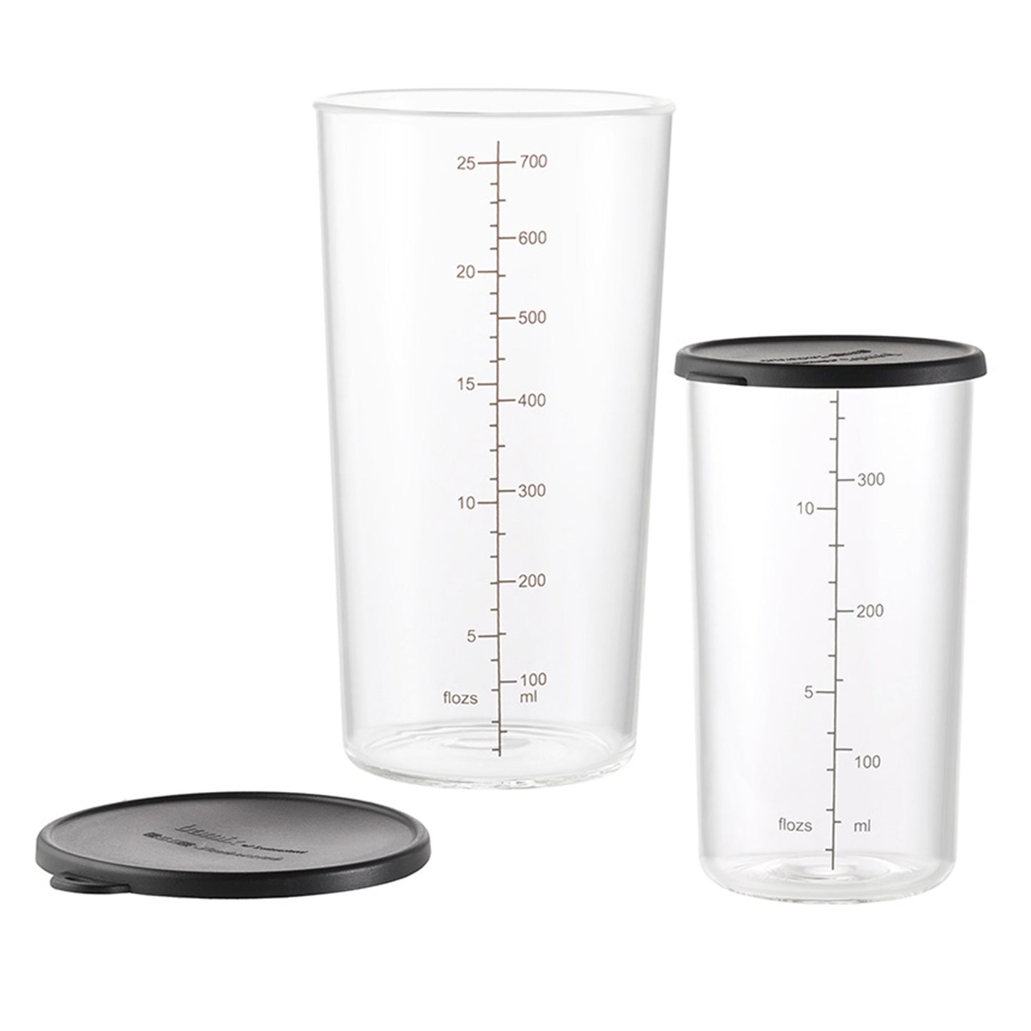 Bamix Set de gobelets en verre 400 ml + 700 ml