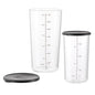 Bamix Set de gobelets en verre 400 ml + 700 ml