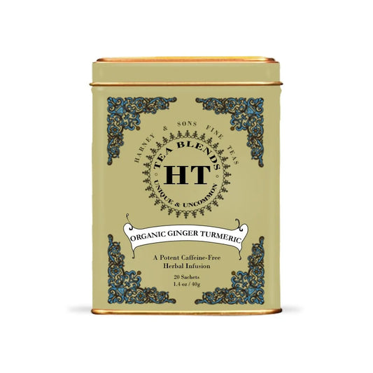 HARNEY & SONS Gingembre et Curcuma Bio (Boite de 20 sachets)