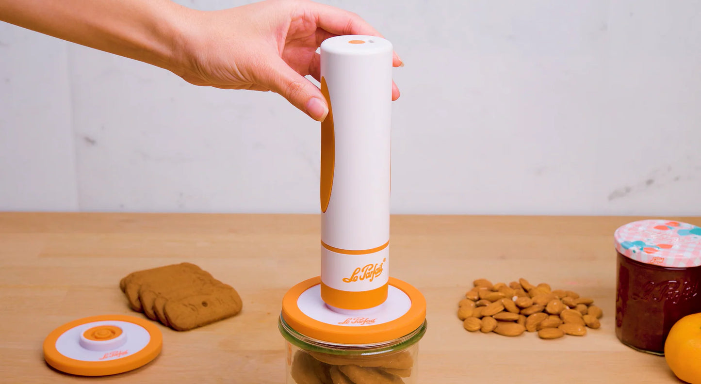 LE PARFAIT Pompe à main sous-vide rechargeable