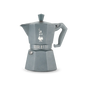 BIALETTI Moka Exclusive Octagonal Induction Silver Grey