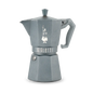 BIALETTI Moka Exclusive Octagonal Induction Silver Grey