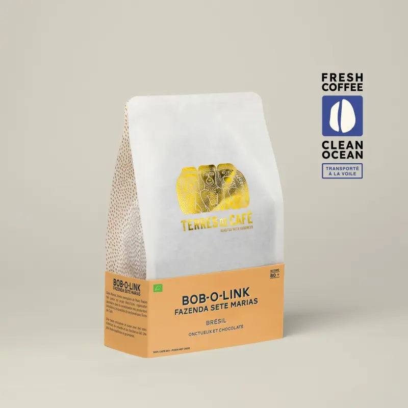 TERRES DE CAFÉ Bob-O-Link Bio en grain 250gr