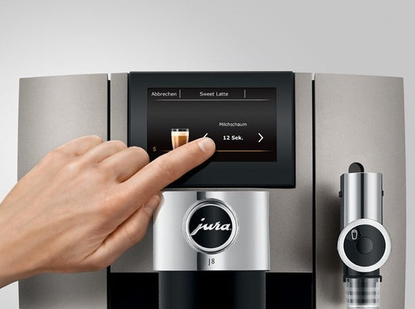 Jura J8 Midnight Silver EA